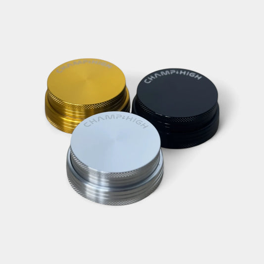 Grinder CBD Champ High sur fond blanc