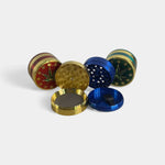 Grinder en métal Cannabis 52mm en 4 parties (lot de 9) - Vignette | Popeye Club