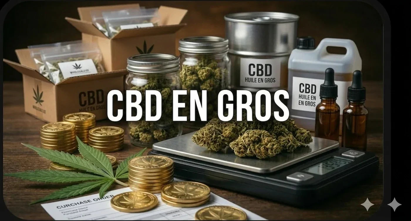 CBD en gros en vrac 2026 | Fleurs dès 50g, Résines dès 100g - Bud Company