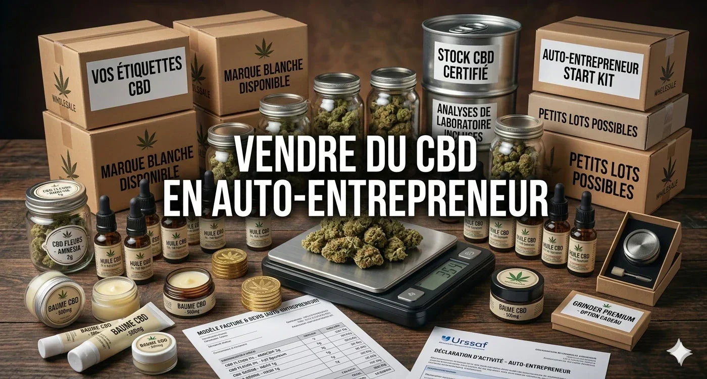 Vendre du CBD en auto-entrepreneur : guide rapide 2026