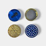 Grinder en métal Cannabis 52mm en 4 parties (lot de 9) - Vignette | Popeye Club