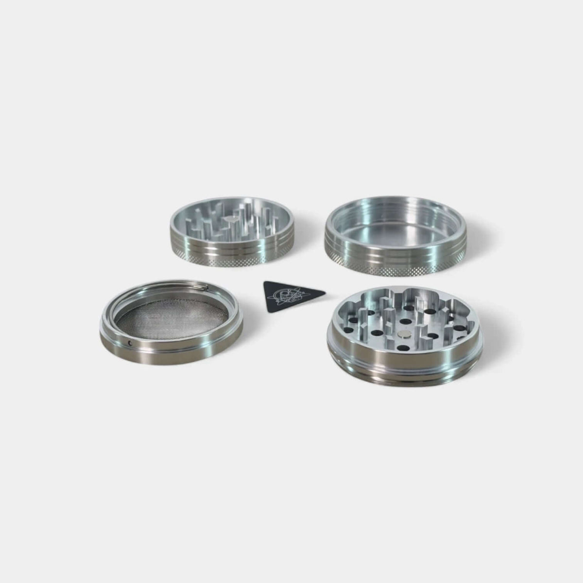 Grinder en métal compact 63mm en 4 parties (lot de 6) - Popeye Club