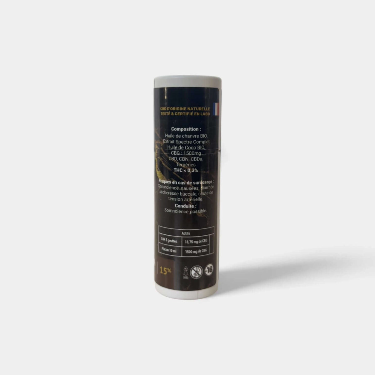 Huile CBG 15% - Popeye Club